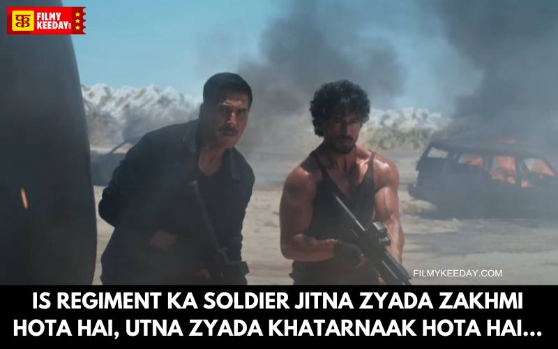 Is regiment ka soldier jitna zyada zakhmi hota hai, utna zyada khatarnaak hota hai...